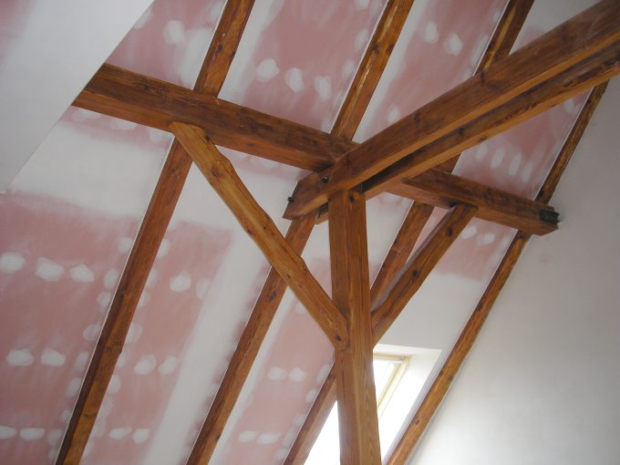 Rekonstrukce, půdní vestavba, zateplení, sádrokarton - Malé Kyšice u Kladna